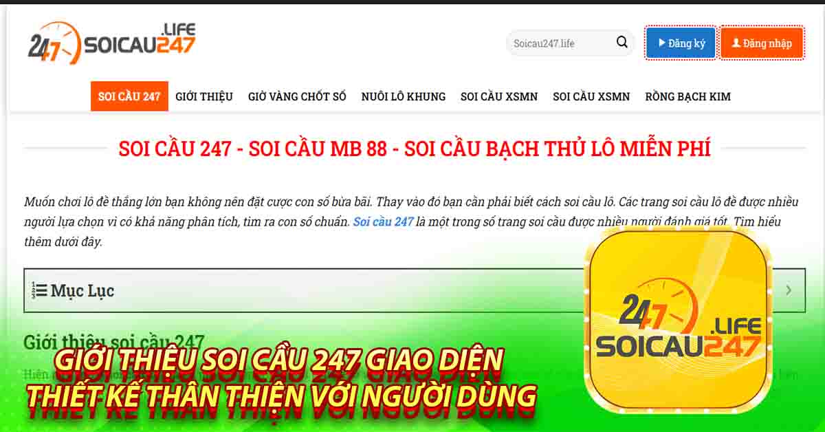 Giới thiệu Soi cầu 247 giao diện thiết kế thân thiện với người dùng