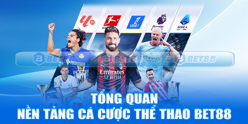 Tổng quan nền tảng cá cược thể thao bet88